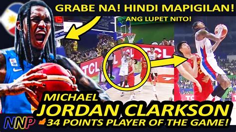 Jordan Clarkson Binuhat Ang Gilas Vs China Sa Fiba World Cup