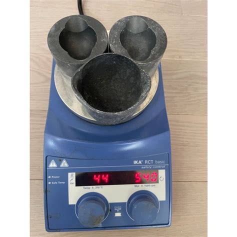 IKA RCT Basic Safety Control Hotplate Stirrer Digital Magnetic Hot Blocks 25