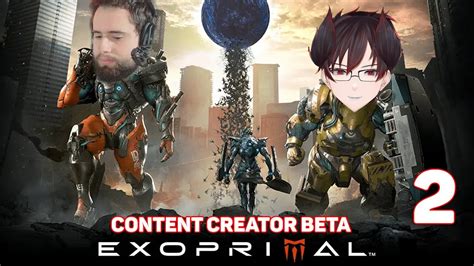 Robo Beans Vtuber Battling In The Exoprimal Beta Part 2 YouTube