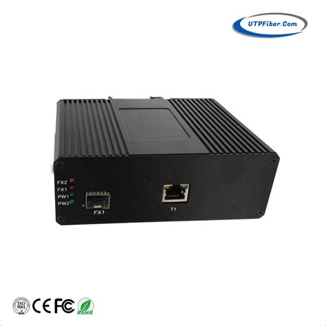 Industrial 10/100base-Tx to 100base-Fx Media Converter - China ...