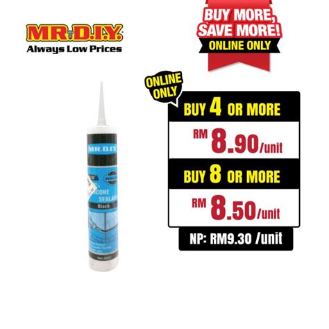 Mr Diy Silicone Black Sealant G Mr Diy