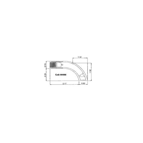 Astralpool curved pool slide | Grupo PoolPlus