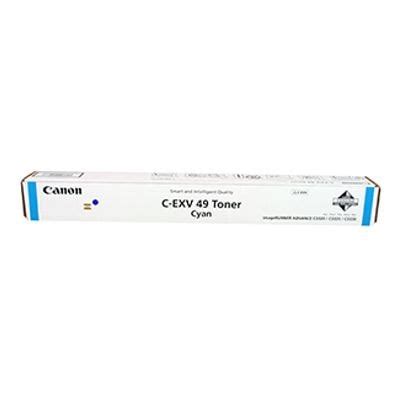 Original Toner Cartridge Canon C-EXV 49 C (8525B002) (Cyan)
