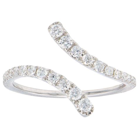 Chaumet Diamond Gold Double Wrap Ring At 1stdibs