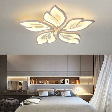 COMELY Dimmable LED Ceiling Light 60W 4500LM CREATIVE Petal Modern