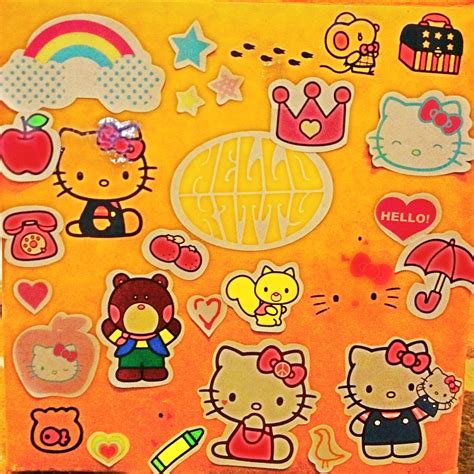 Hello Kitty Sticker Decoration