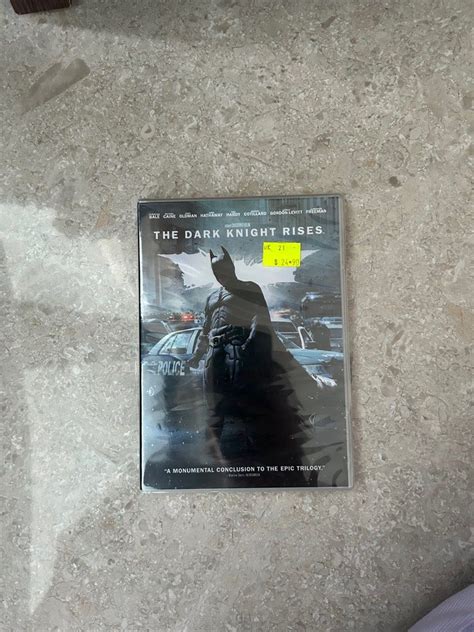 The Dark Knight Rises DVD Hobbies Toys Music Media CDs DVDs On