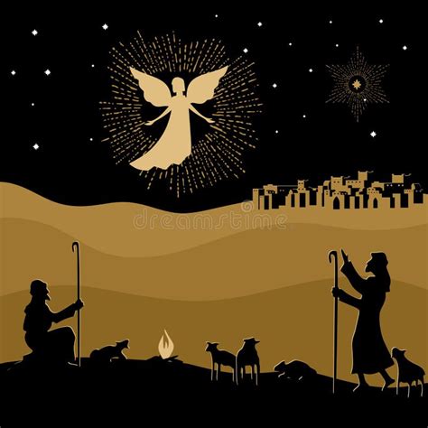 Shepherds Bethlehem Stock Illustrations 754 Shepherds Bethlehem Stock