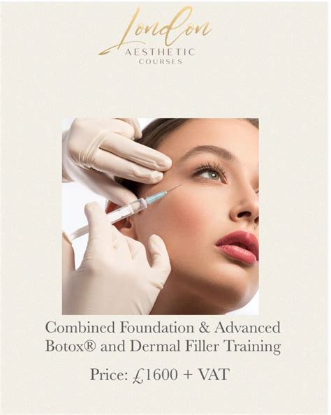 Combined Foundation And Advance Botox And Dermal Filler Training