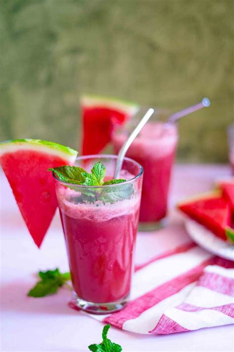 watermelon mint juice palestine   dish