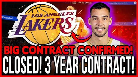 LAKERS ANNOUNCE BLOCKBUSTER TRADE! UNBELIEVABLE TRADE! TODAY'S LAKERS ...