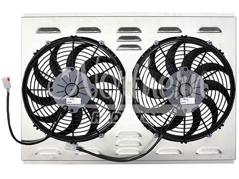 Electric Fan And Shroud Combo Kits Dual Inch Cfm Electric Fan