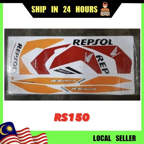 Honda RS150 Body Sticker REPSOL Rs 150 RS150R REPSOL BODY COVER SET