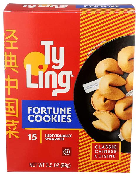 Ty Ling Fortune Cookies Individually Wrapped Walmart