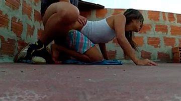 Cute Rooftop Sex Porn300