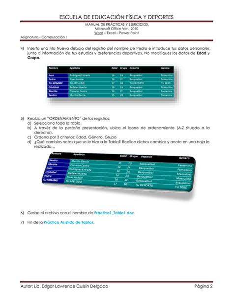 Tablas Pdf