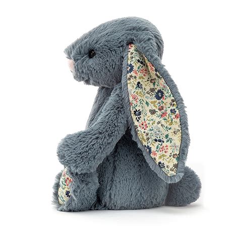 Buy Jellycat Blossom Dusky Blue Bunny At Mighty Ape Nz