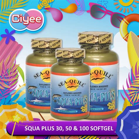 Jual Sea Quill Squa Plus Series 30s 50s 100s Sea Quill