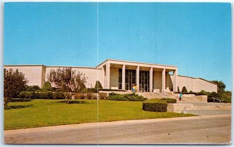 Entrance To The Harry S Truman Library And Museum Independence Missouri United States