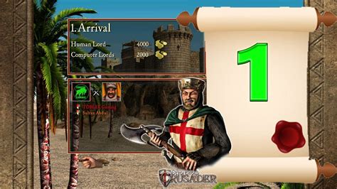 Stronghold Crusader Mission Arrival Youtube