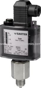SAUTER DSH143F001 SAUTER PRESSURE LIMITER, 0.5-6 BAR RANGE, 400 MA, 24 ...
