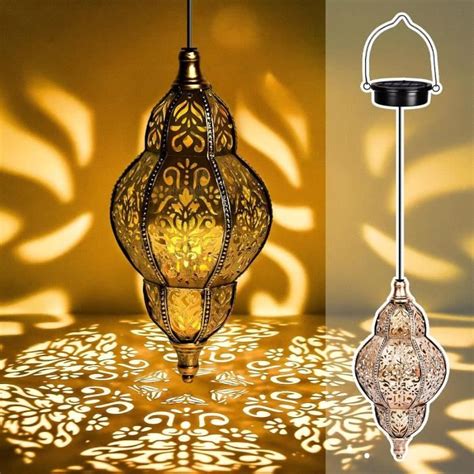 Lanterne Solaire Exterieur Jardin Marocaine Lanterne Solaire