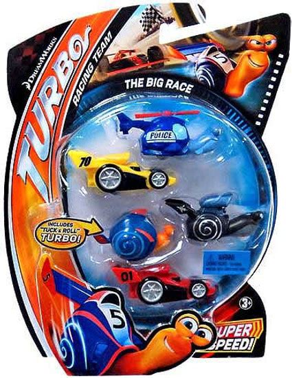 Turbo Movie Moments The Big Race Figure 5 Pack Mattel Toys Toywiz