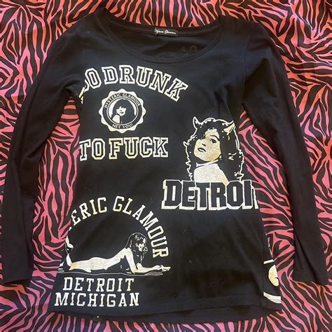Hot Hysteric Glamour Top No Size But Fits Me As Depop