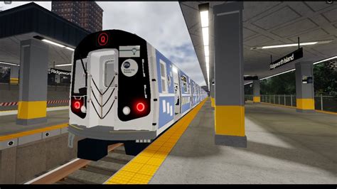 Roblox Pta Callaghan R160b Q Train To Ridgeworth Island With The Axon Wrap Youtube