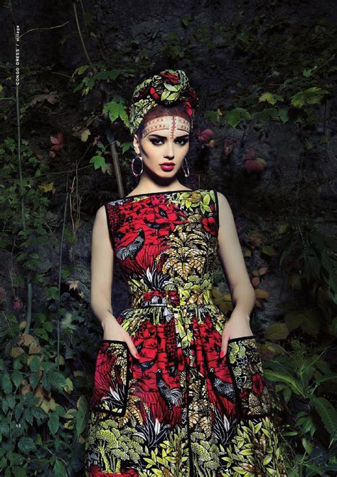 Lena Hoschek SS 15 HOT MAMA AFRICA Fashion Collection