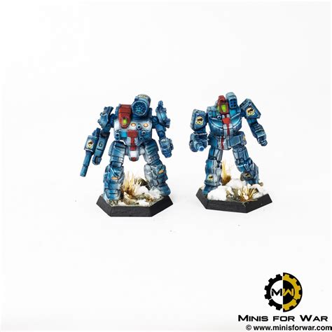 Battletech Starter Set Minis For War Painting Studio