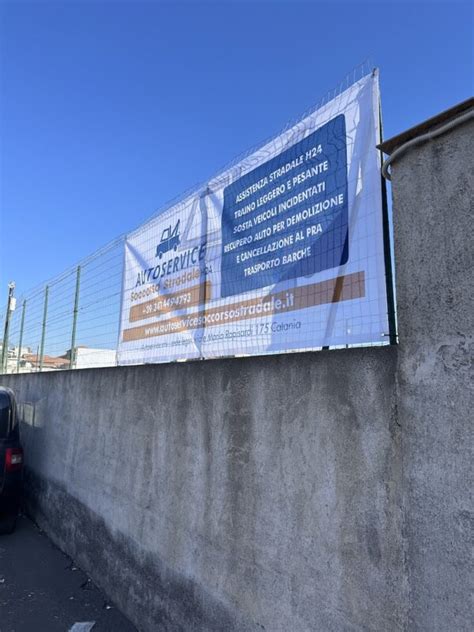 Striscione Microforato X Soluzione Strade