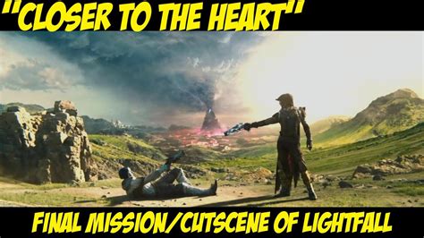 Closer To The Heart Final Mission Of Lightfall Amazing Cutscene