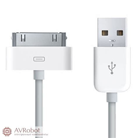 Кабель USB для Apple iPhone 4, 4S, 3, 3S, 3GS, iPad, iPad 2, iPad 3 ...