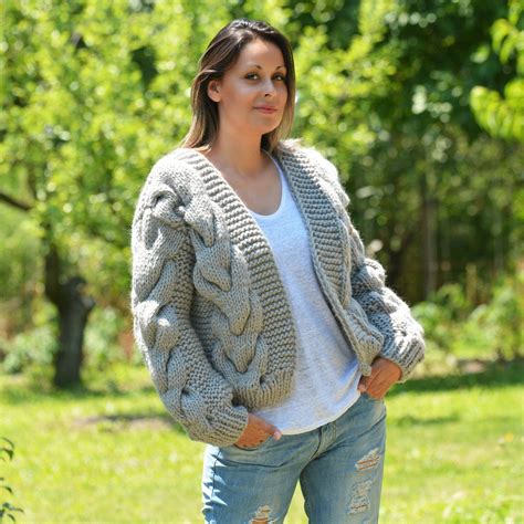 Hand Gebreide Mohair Vest Zachte Wollen Jas Ontwerper Jas Kabel Trui