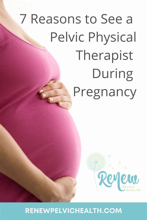 7 Reasons To See A Pelvic Physical Therapist During Pregnancy — Renew