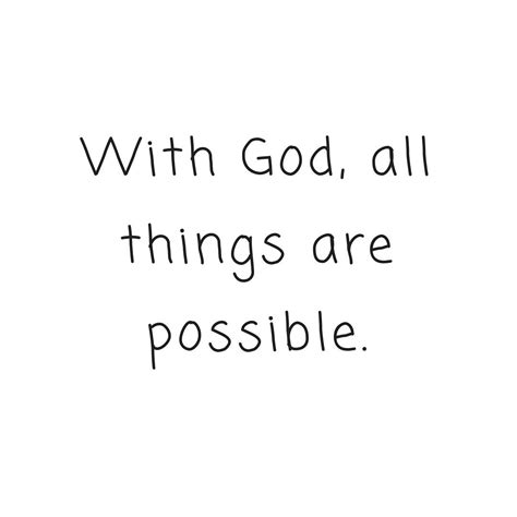 With God All Things Are Possible Ig Post Equations God