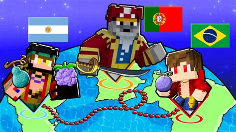 Modo Domina O Dos Personagens De One Piece No Minecraft Youtube