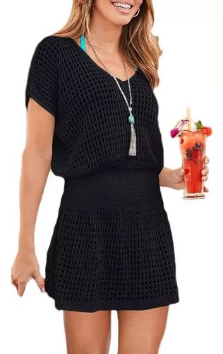 Bsubseach Mujer Ropa De Punto Cubre Bikini Vestido De Playa Meses Sin