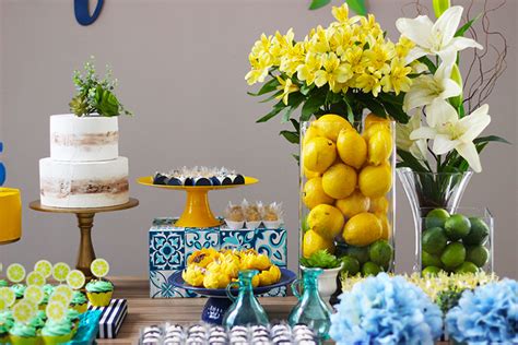 Decoracao Com Limao Siciliano - Festa Adulto Verão (Limão) Siciliano - Parte 1 | Decoração de festa ...