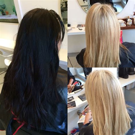 Black To Blonde Hair Transformation