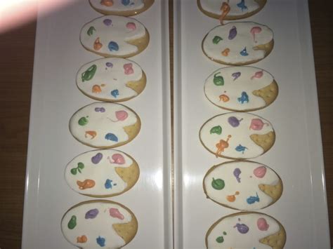 Artist Palette Cookies