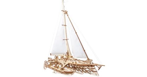 Деревянная игрушка Механическая 3D-модель «Тримаран Мерихобус», 237 дет ...