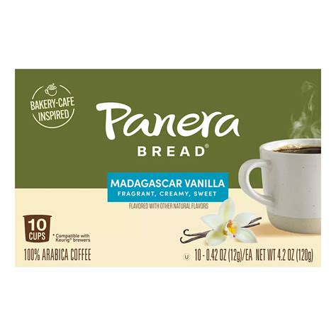 Panera Bread Madagascar Vanilla Light Roast Single Serve Coffee Cups Shop Coffee At H E B