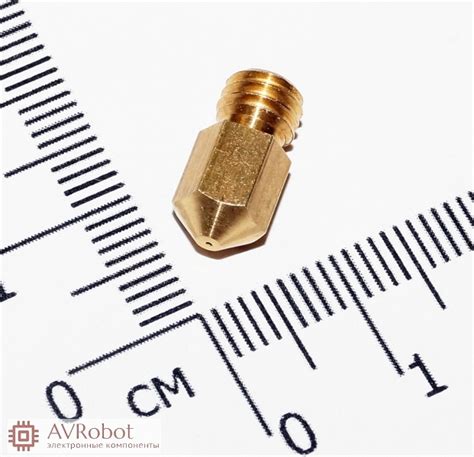 Сопло для 3D принтера Ø 0.5 мм ( диаметр пластика 1,75 мм ) купить цена ...