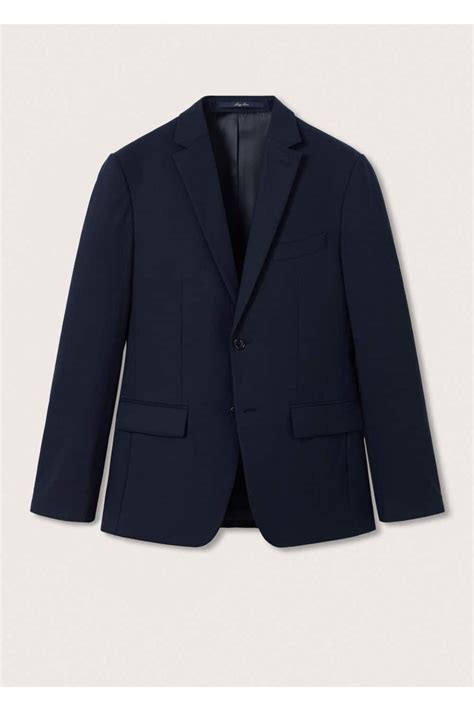 Mango Man Dar Kesim Yünlü Takım Blazer Ceket Fiyatı Yorumları Trendyol