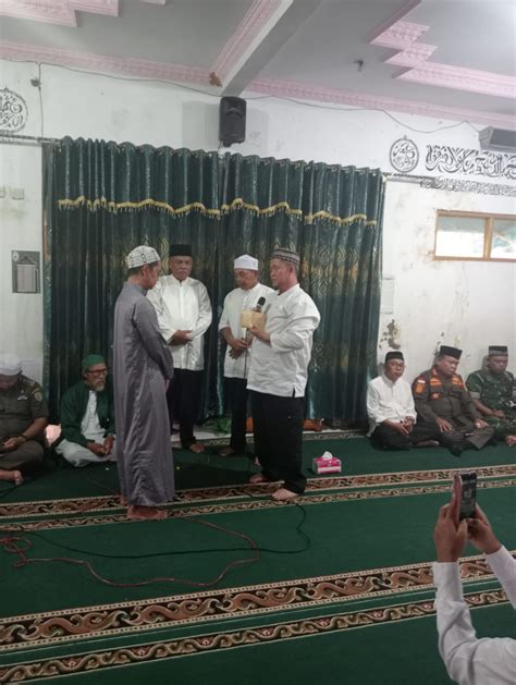 PJ Bupati Katingan Beserta Rombongan Hadiri Safari Ramadhan Di Desa