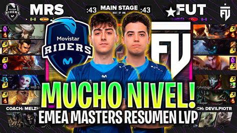 MOVISTAR RIDERS EN EL GRUPO DE LA MUERTE MRS Vs FUT RESUMEN EMEA