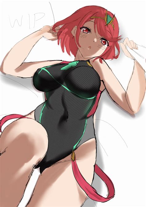 Shyanimations Fanbox On Twitter Rt Icoochu Pyra Swimsuit Wip