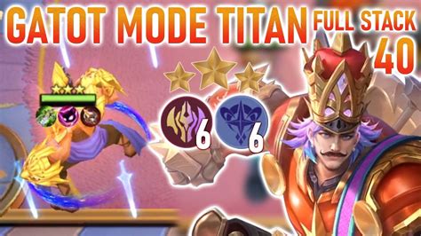 Auto Win Meta Combo Terkuat Gatot Titan Astro Immortal Ling Skill